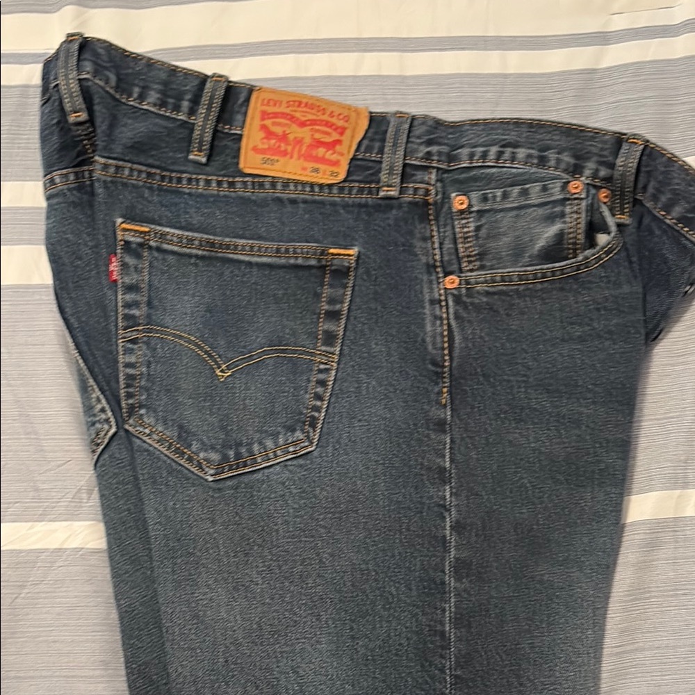 Levi's Indigo Denim Jeans